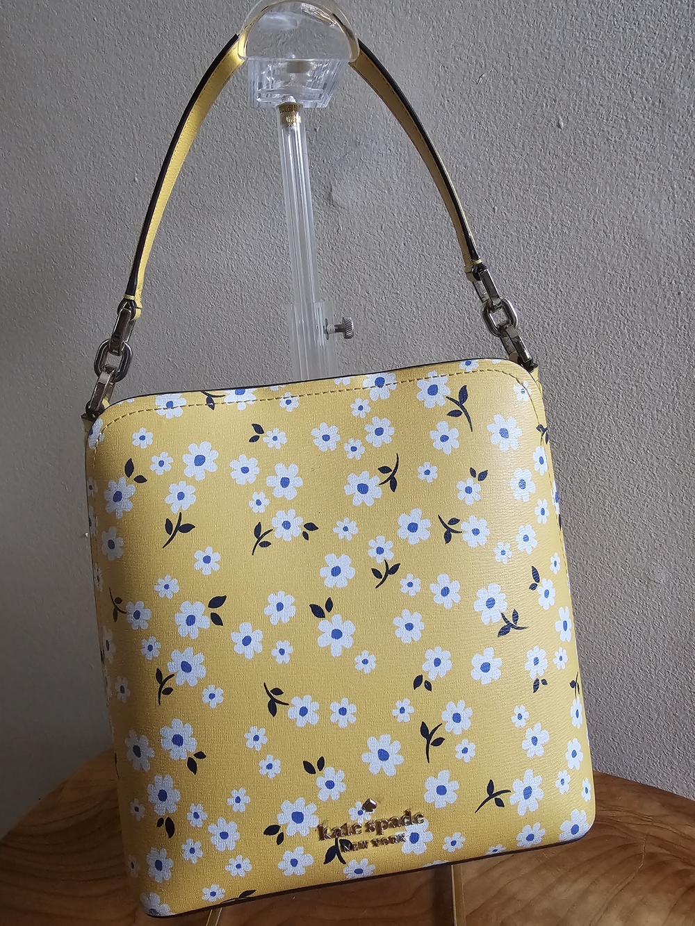 kate spade Yellow Floral Square Shoulder Bag - Picture 2 of 5
